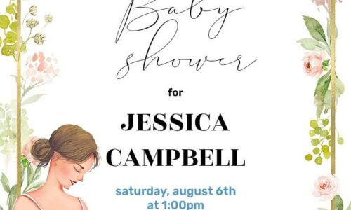 Perfect Baby Shower Invitation