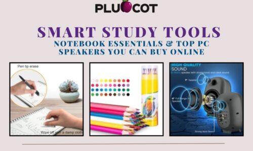 Smart Study Tools: Notebook Essentials & Top PC Speakers You Can Buy Online