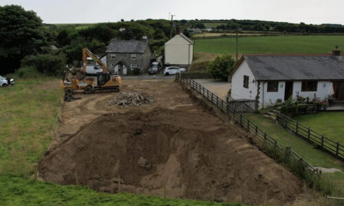 Site Clearance Works In North Cornwall | D.Hall Plant Hire & Groundworks Ltd