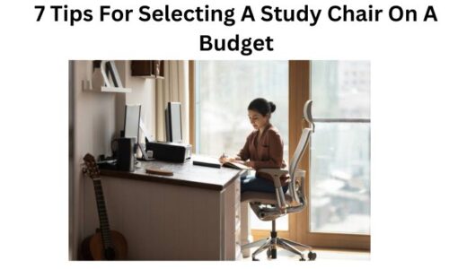 7 Tips For Selecting A Study Chair On A Budget