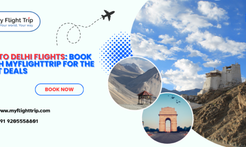 Leh to Delhi Flights: Book with MyFlightTrip for the Best Deals